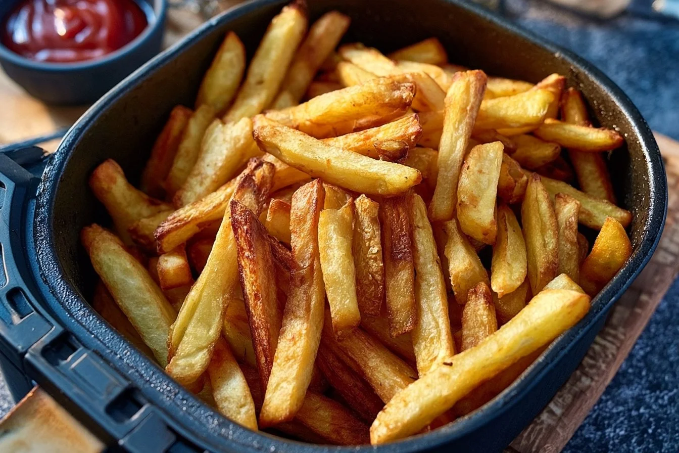 Hausgemachte Fritten aus der Heißluftfritteuse