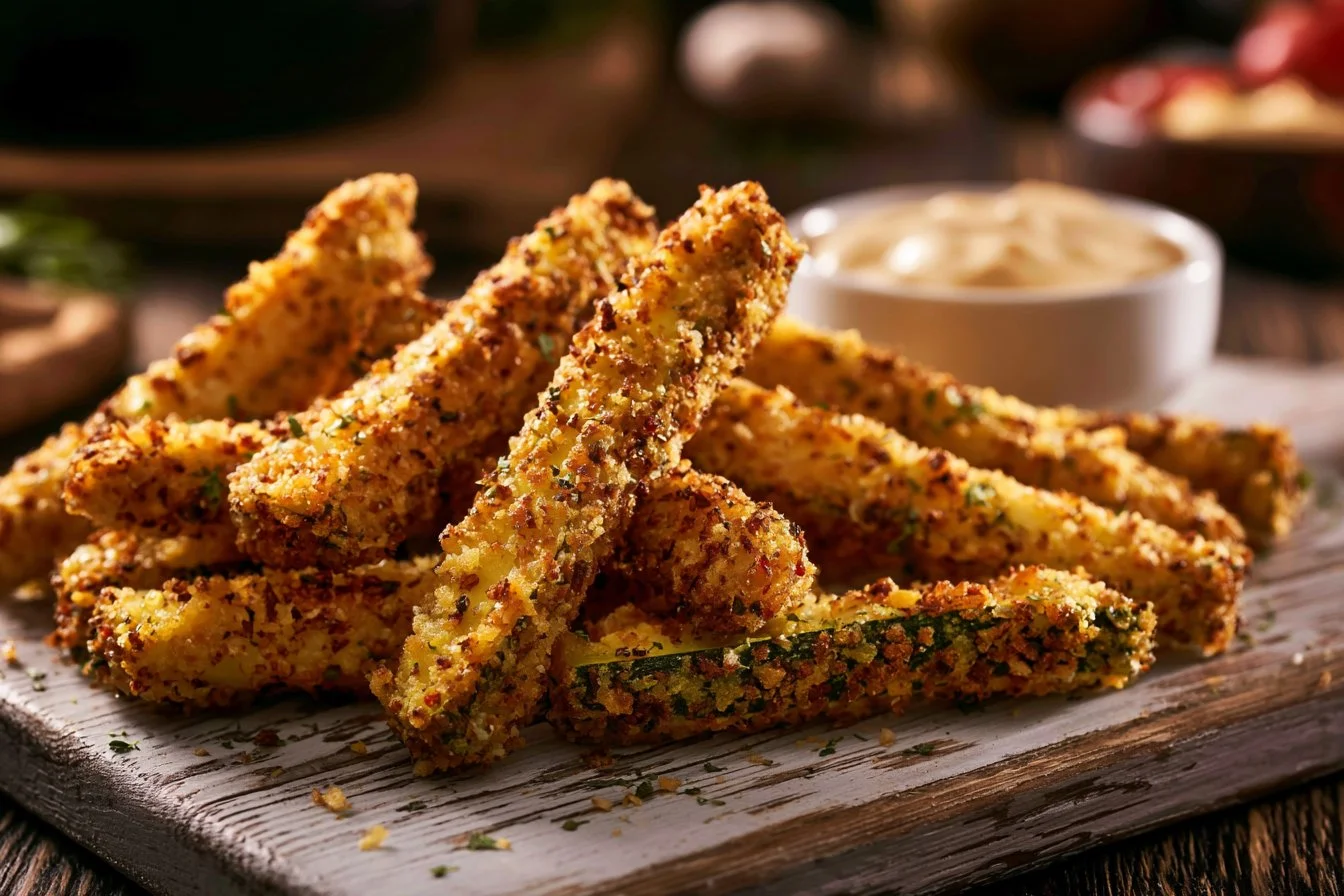 Zucchini-Sticks aus dem Backofen Rezept